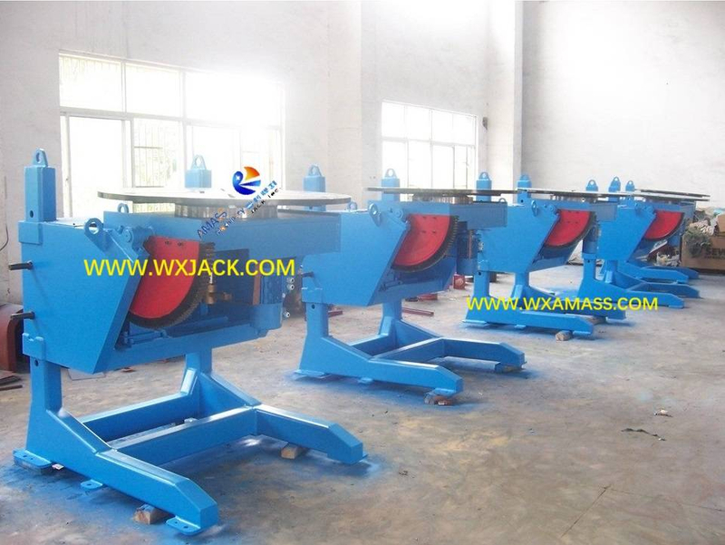 Single Table Top Manual Vertical Elevating Welding Positioner