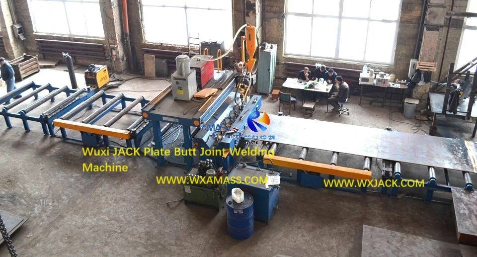 Plate Butt Joint Welding Machine