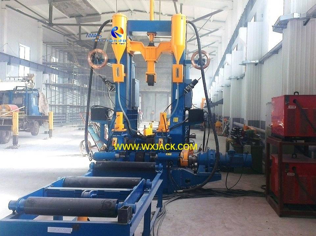 4 Three in One H Beam Welding Machine 34