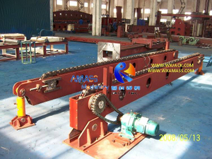 Heavy Duty Wear Resistance Plate Chain Type Steel Conveyor