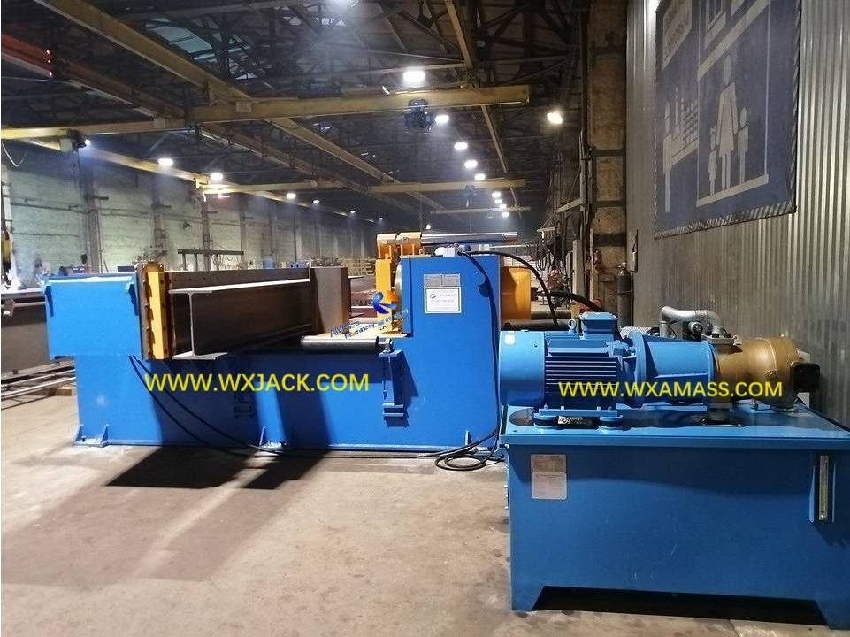 1 Steel BOX H Beam Horizontal Press Straightening Machine 7