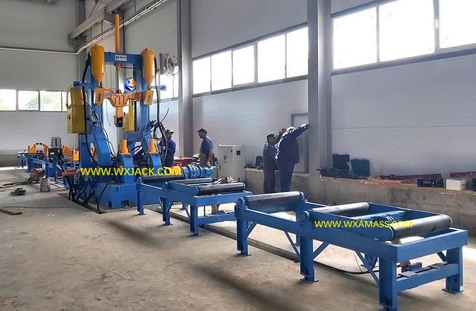 J 3 in 1 H Beam Welding and Straightening Machine