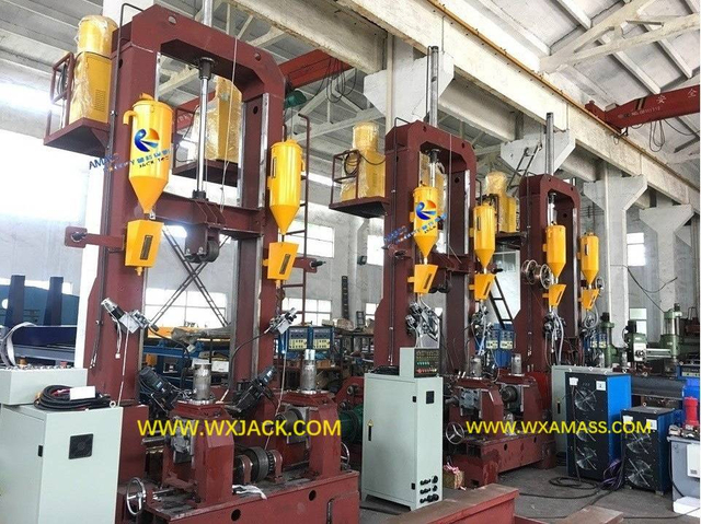 2 3 in 1 H Beam Assembly Welding Straightening Machine 53