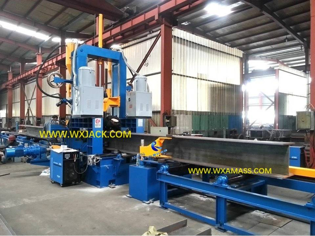 2 H Beam Assembly Welding Straightening Machine 8