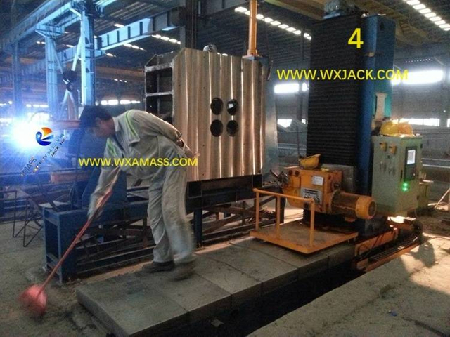 4 CNC Pipe I H Beam End Face Milling Machine 66