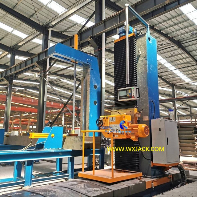 12 CNC Control Pipe BOX H Beam End Face Milling Machine 161