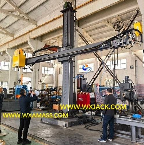 Wuxi JACK LHZ4055 Large Column Boom Welding Machine for A Foreign Enterprise in China