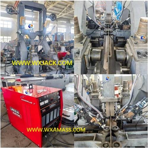 Welding Power Supply Equipped with 3 in 1 H Beam Welding Fabrication Machine