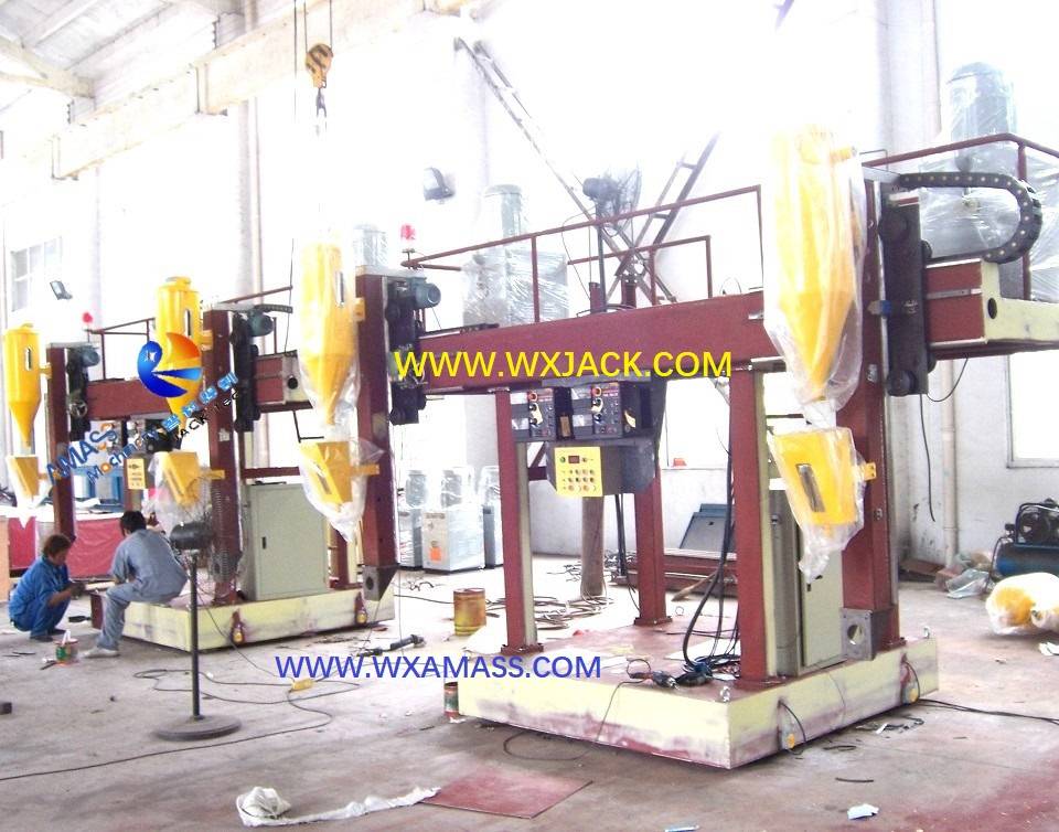 LHT T Type High Efficiency H Beam Submerged Arc Welding Machine