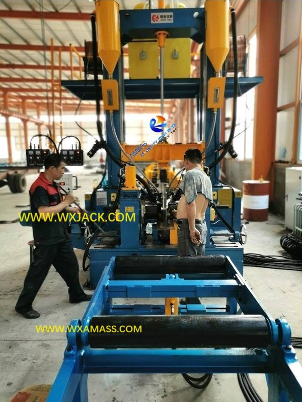 Fit Up Full 3 in 1 H I Beam Fabrication Machine