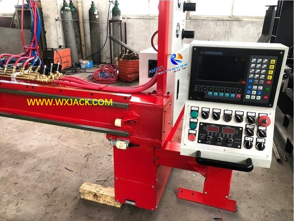 Basic Configuration CG4000 Single Drive CNC Strip Flame Plate Cutting Machine