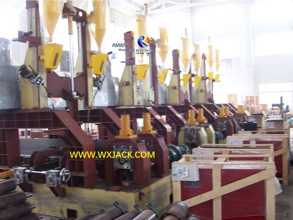 ZHJ8015 H Beam Assembly Weld Straighten Integral Machine for Steel Structure