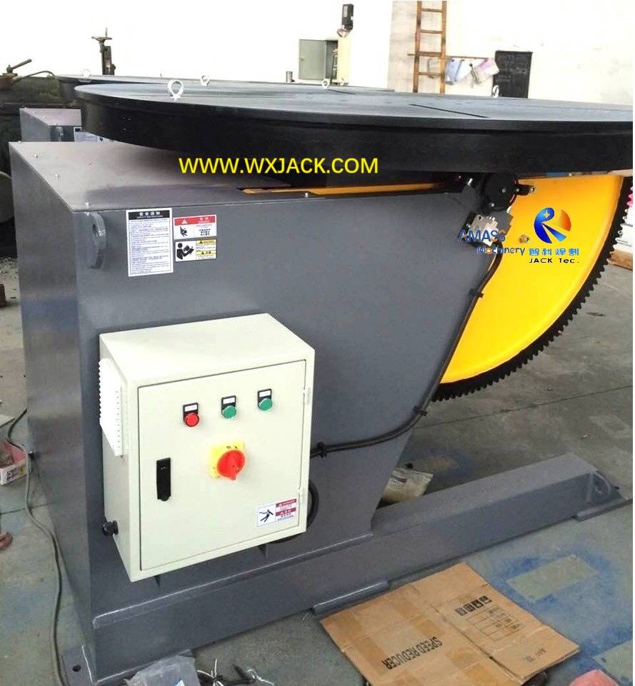 Variable Diameter And Weight Shell Flange Welding Turning Table Positioner