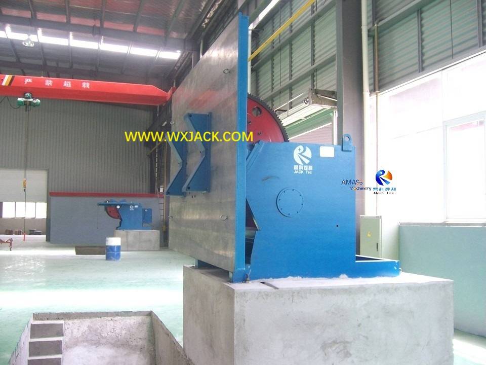 Single Work Table Electric Special Made Welding Positioner with Chuck
