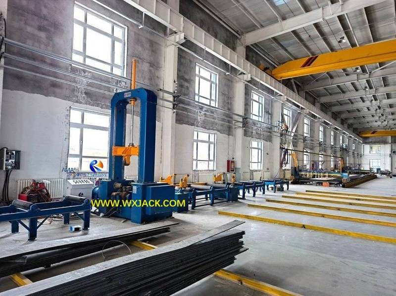 Z15 Manual Alignment H Beam Assembly Machine with Automatic Tack Welding