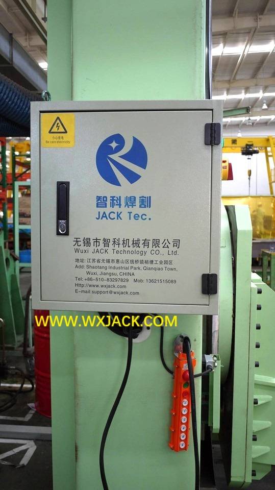 L Type Elevating And Revolving Servo Drive Welding Positioner