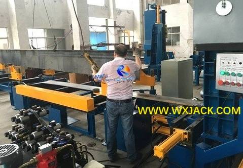 Fig4 H Beam 3 in 1 Assembly Weld Straighten Integral Machine 174 IMG_1582