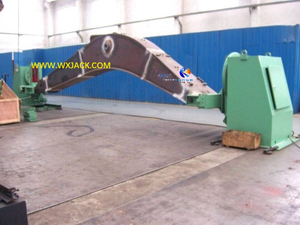 Chuck Fixing Lifting Type Welding Positioner with Double Table Top