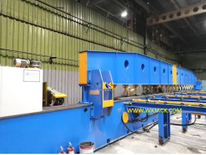 Oil Cylinder Drive Loading SXBJ-12 Double Heads Edge Milling Machine