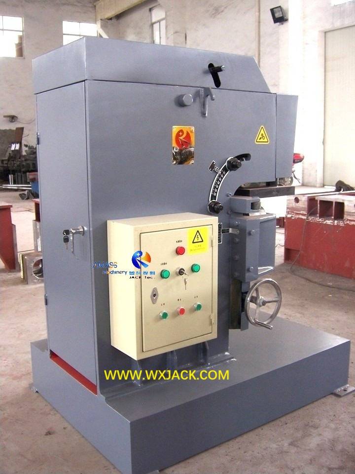 GD20 Rolling Shear Chamfering Machine on Small Metal Plate