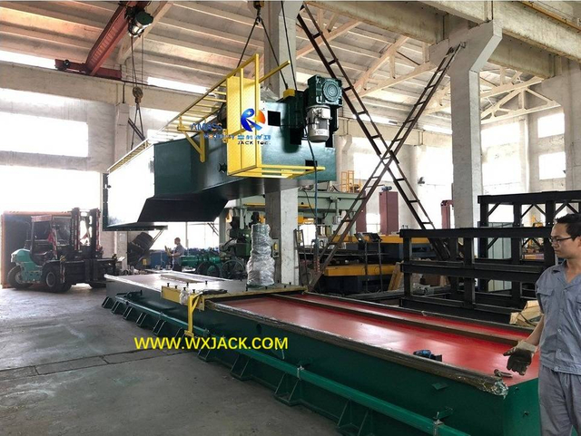 4 Large Steel Structure BOX H Beam End Face Milling Machine 86