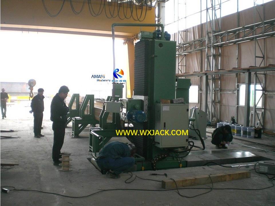 DX1530 Welding Structure Member End Facing Machine for Long Parts 
