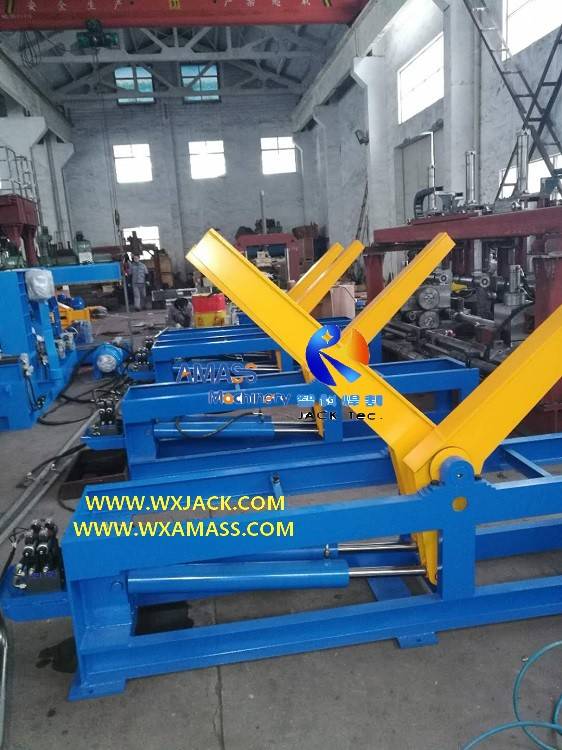 Flip Angle Adjustable Hydraulic 60° Flipping Equipment for Steel Structure