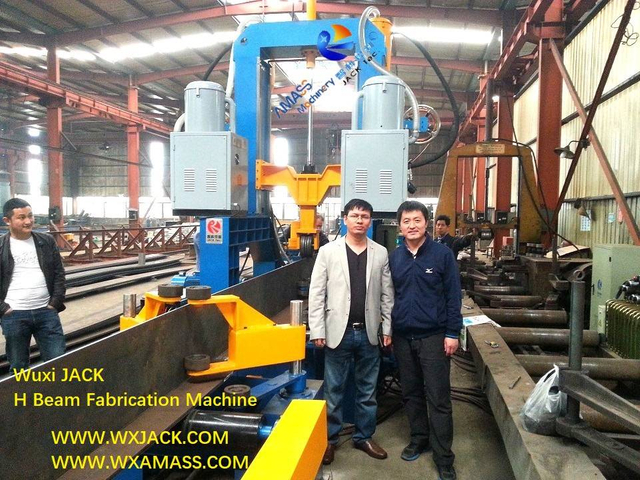 5- H Beam Fabrication Machine 2