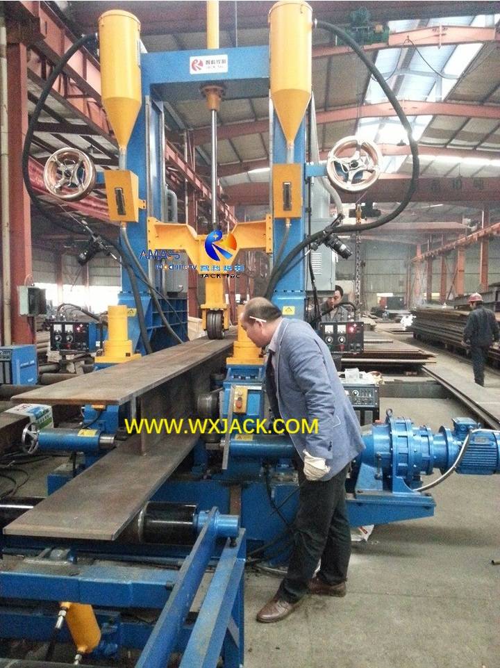 1 H Beam Fabrication Welding Machine 14