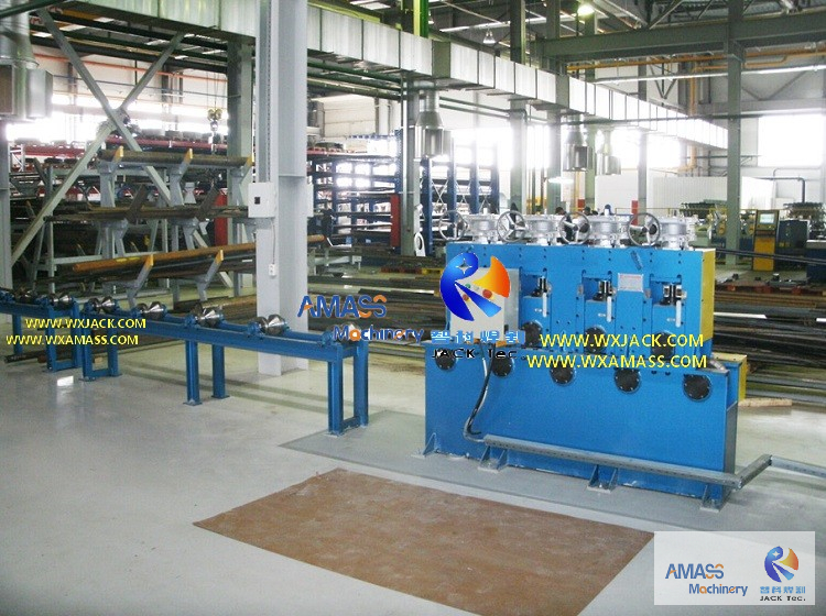 ASM100 All Purpose Automatic Lengthways Angle Iron Straightening Machine