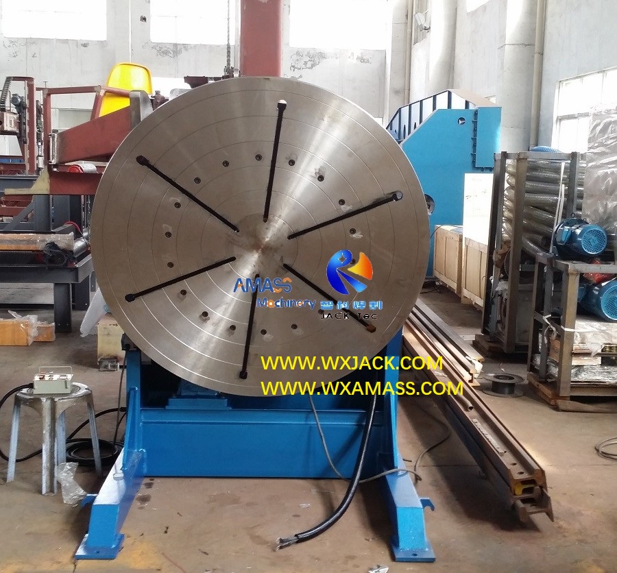 Variable Diameter And Weight Shell Flange Welding Turning Table Positioner