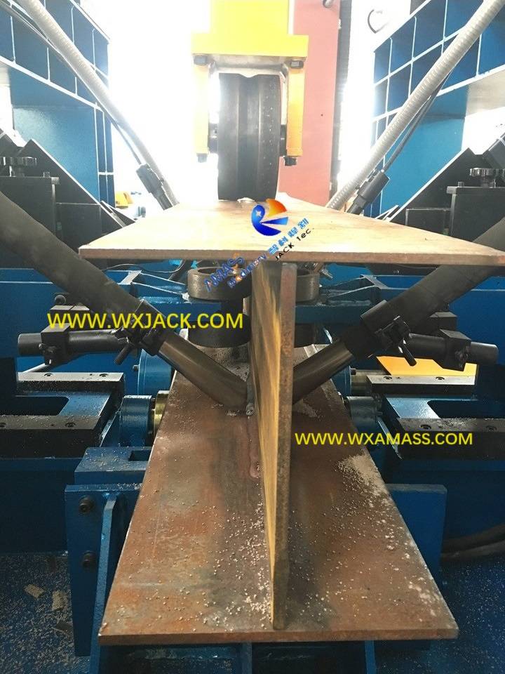 3 in 1 H Beam Assembly Weld Straighten Integrated Machine