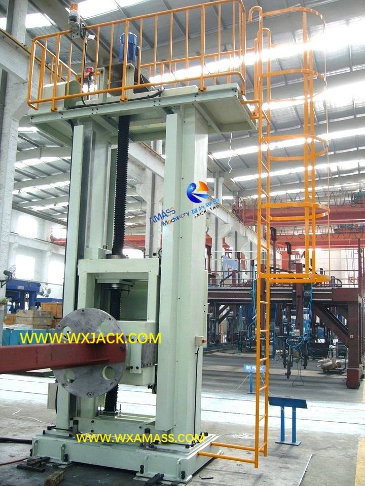 Elevating and Revolving Head Tail Double Posts Welding Positioner 