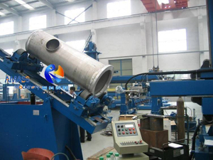 Three in One Integral Operating Pipe Flange MIG Welding Center