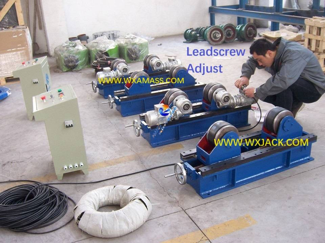 2 Leadscrew Adjusting Pipe Welding Rotator Welding Roller Support 1B- 100_8591