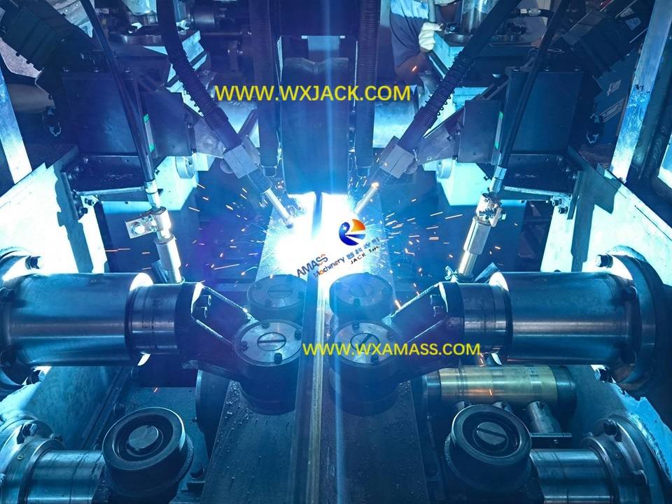 Manual Assembling And Automatic Welding Z18 I Beam Assembly Machine