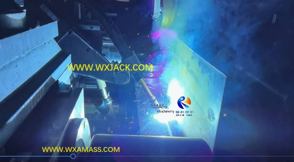 Z20 Manual Alignment H Beam Assembly Machine with Automatic Tack Welding