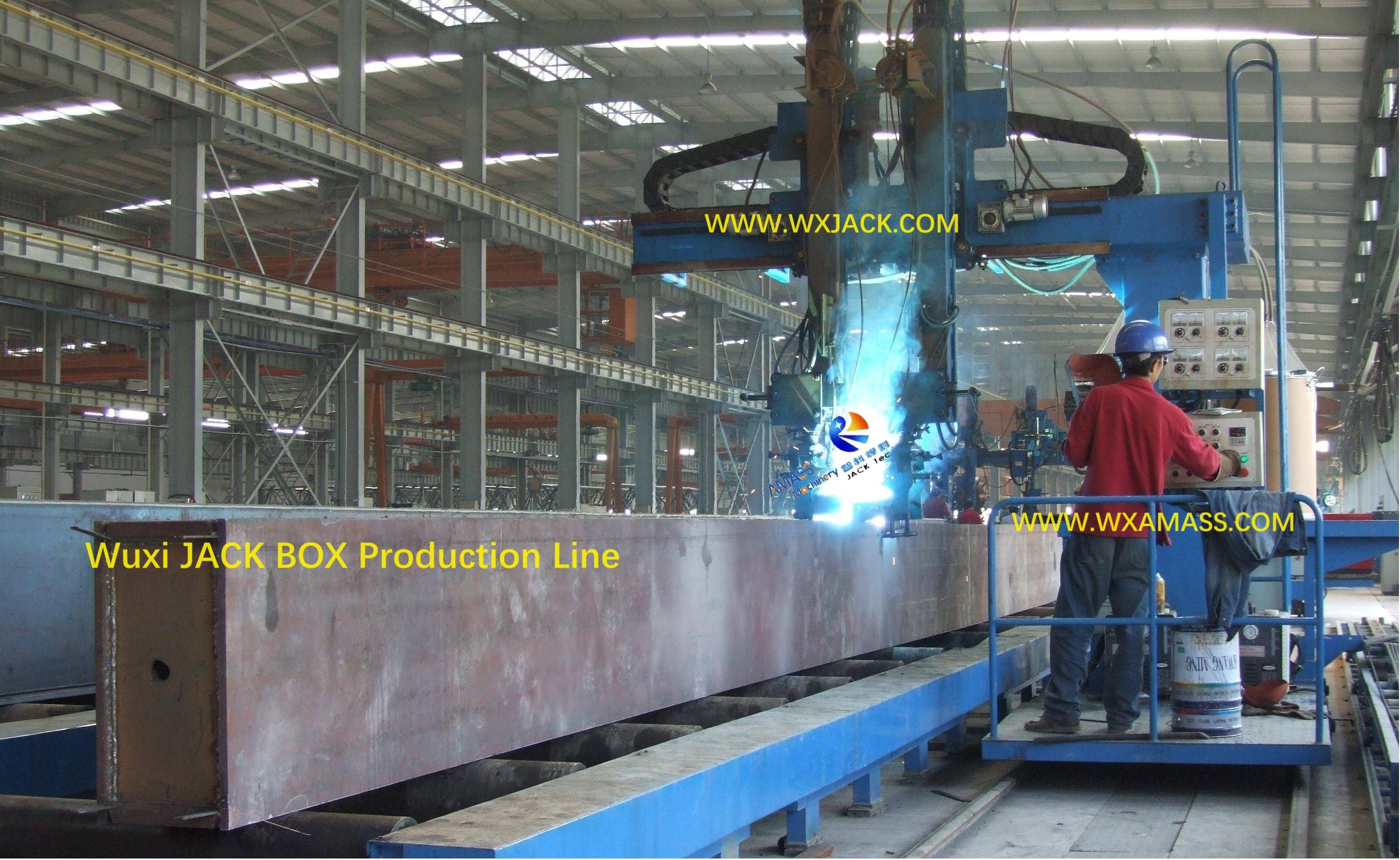 1 BOX Beam Production Line BOX Beam Welding Machine