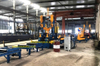 Production Line Arrangement Steel Structure H Beam Fabrication Machine