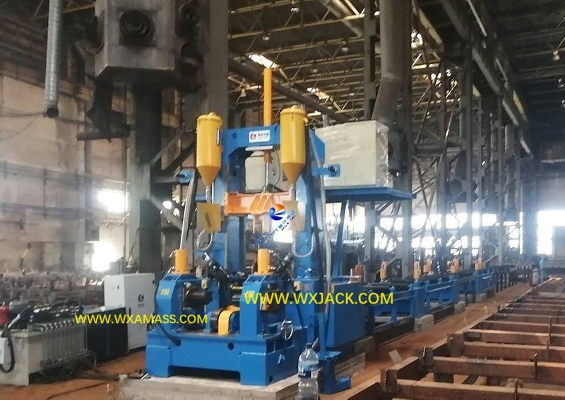 ZHJ5010 Special Made GMAW Welding Light Duty H Beam Fabrication Machine