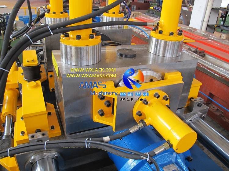 Oil Cylinder Acting RH2000 Gantry Frame Edge Rounding Machine