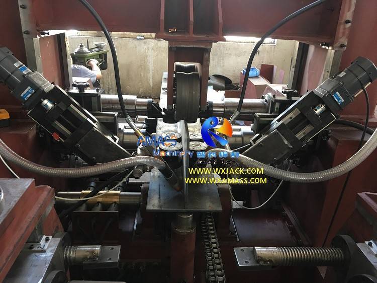 ZHJ8010 T Beam Assembly Weld Straighten Integral Machine