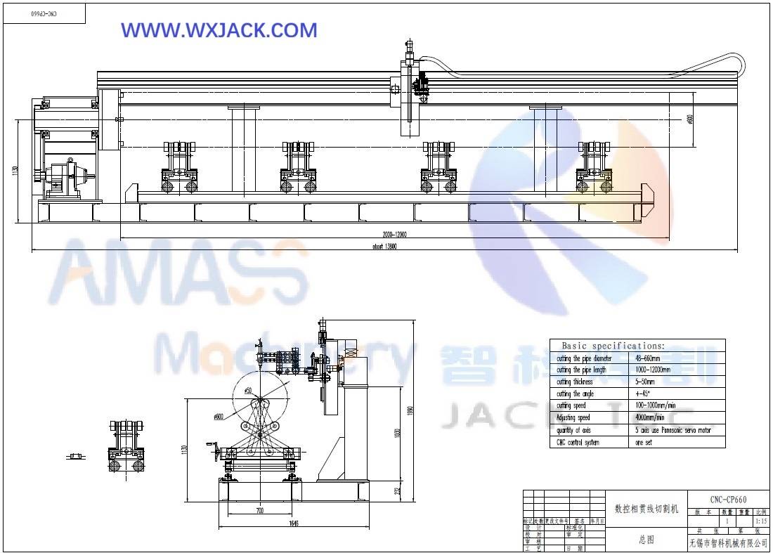 1 CNC Pipe Intersection Cutting Machine 38