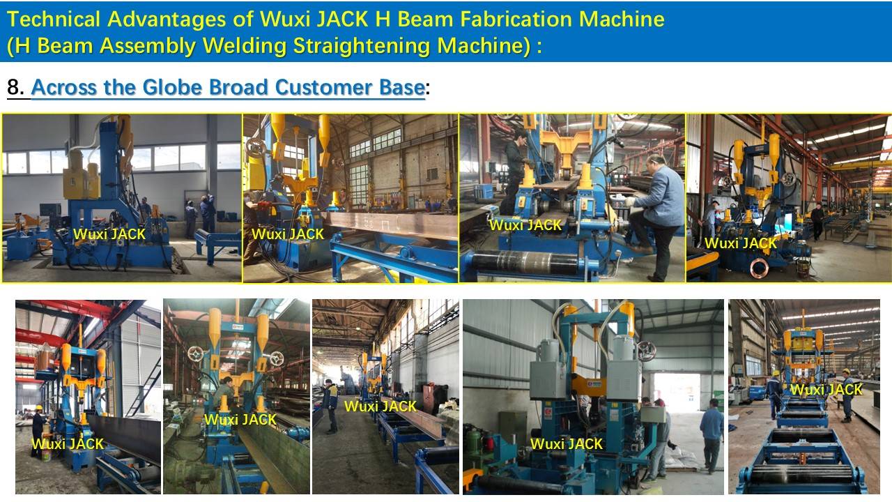 11 H Beam 3 in 1 Assembly Welding Straightening Machine