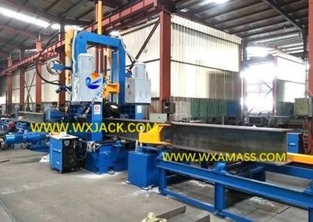 Fig2 Vertical 3 in 1 H Beam Welder Machine 8