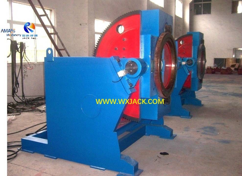 Heavy Duty Double Table Top Lifting And Rotation Large Welding Positioner