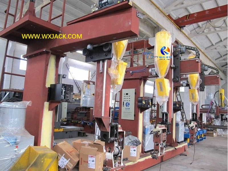 LHC Column Type Automatic H Beam Submerged Arc Welding Machine