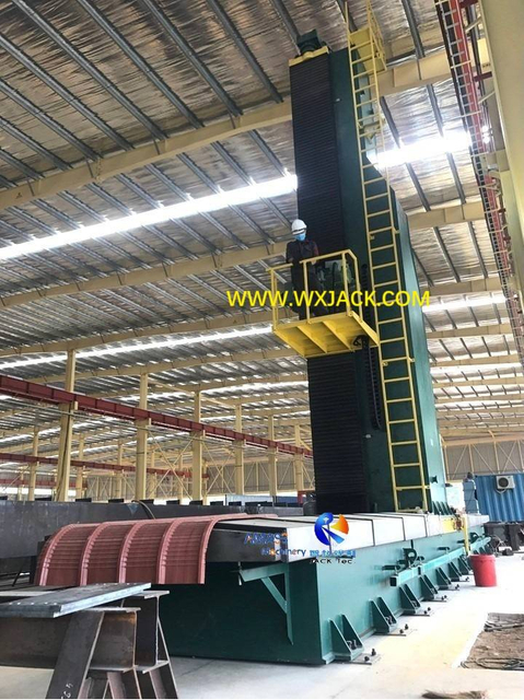 8 Large Steel Structure BOX H Beam End Face Milling Machine 58