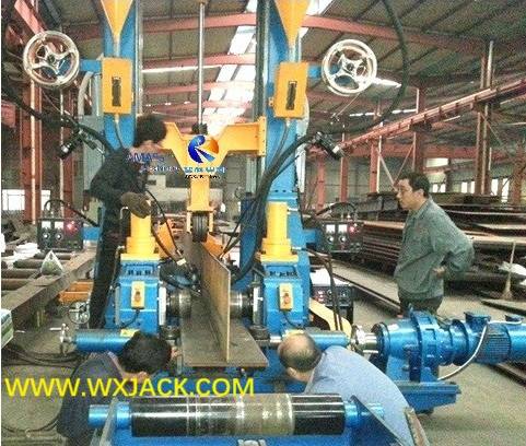 Fig14 Chinese 3 in 1 H Beam Welder Equipment 66 20140427_084618