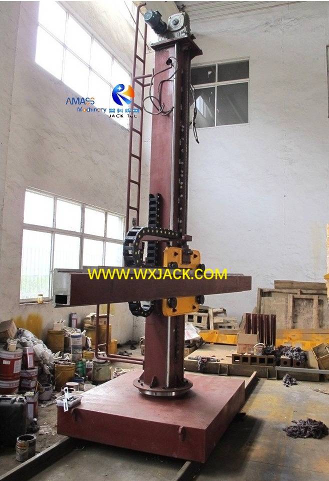 LHZ Light Duty Travelable Trolley Column Manual Revolve Welding Manipulator